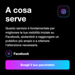 LIKE POST FACEBOOK - A cosa serve: Questo servizio è fondamentale per migliorare la tua visibilità iniziale su Facebook, aiutandoti a raggiungere un pubblico più ampio e a ottenere l'attenzione necessaria