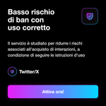 COMMENTI X / TWITTER DA PROFILI CRYPTO REALI ₿ • UTENTI ATTIVI, SENZA BOT E AD ALTA STABILITÀ - Basso rischio di ban con uso corretto: Il servizio è studiato per ridurre i rischi associati all'acquisto di interazioni, a condizione di seguire le istruzioni