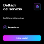 Like X USA donne - Dettagli del servizio