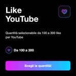 Like YouTube Italiani 🇮🇹, selezione quantità di mi piace per video pubblico