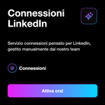 Connessioni LinkedIn 🤝 • Crescita Rete Professionale - Connessioni LinkedIn: Servizio connessioni pensato per LinkedIn, gestito manualmente dal nostro team
