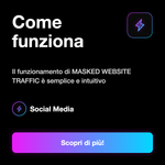 MASKED WEBSITE TRAFFIC - - Come funziona: Il funzionamento di MASKED WEBSITE TRAFFIC è semplice e intuitivo