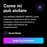 MASKED WEBSITE TRAFFIC - - Come mi può aiutare: Con MASKED WEBSITE TRAFFIC, potrai migliorare l'esposizione del tuo brand, aumentare il tasso di conversione e raccogliere dati preziosi sul comportamento