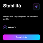 LIKE X / TWITTER DA PROFILI CRYPTO REALI ₿ • UTENTI ATTIVI, SENZA BOT E AD ALTA STABILITÀ - Stabilità: Servizio Non Drop progettato per limitare le perdite