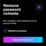Nessuna password richiesta per attivare il servizio