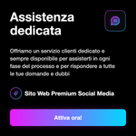 Sito Web Premium 💎 • Own Premium Website - Assistenza dedicata: Offriamo un servizio clienti dedicato e sempre disponibile per assisterti in ogni fase del processo e per rispondere a tutte le tue domande e dubbi