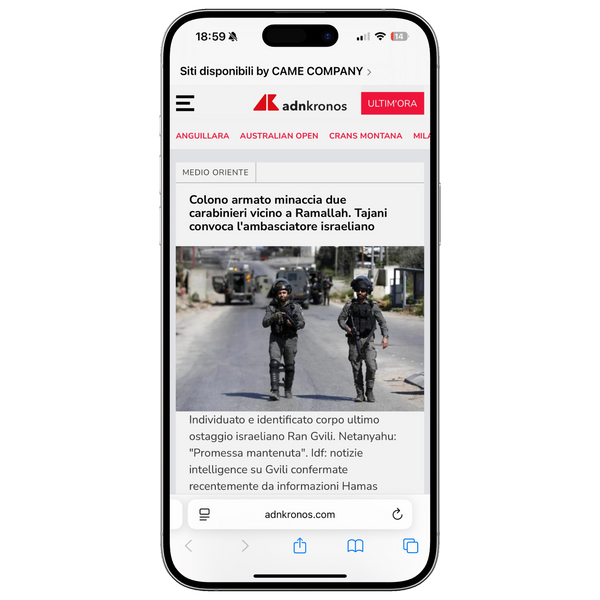 articolo su adnkronos.com
