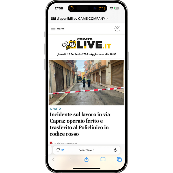 articolo su coratolive.it