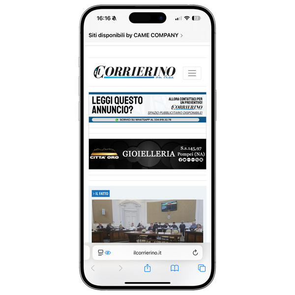 articolo su ilcorrierino.it sensibile