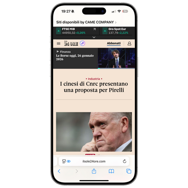 articolo su ilsole24ore.com