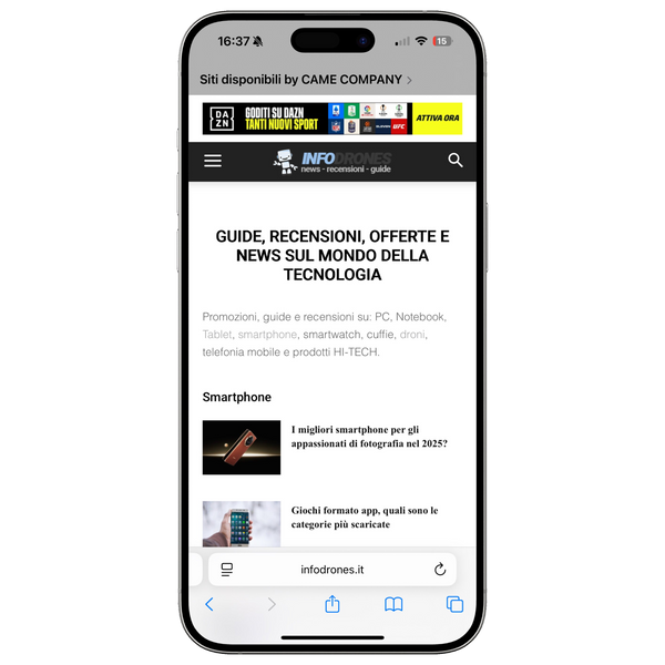 articolo su infodrones.it