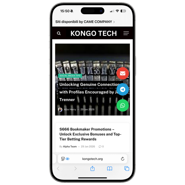 articolo su kongotech.org