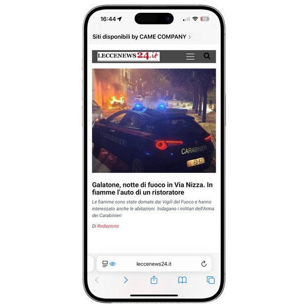 articolo su leccenews24.it