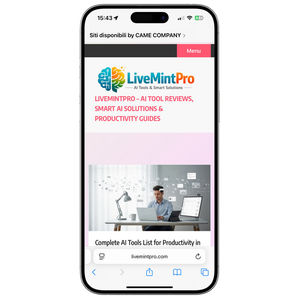 articolo su livemintpro.com