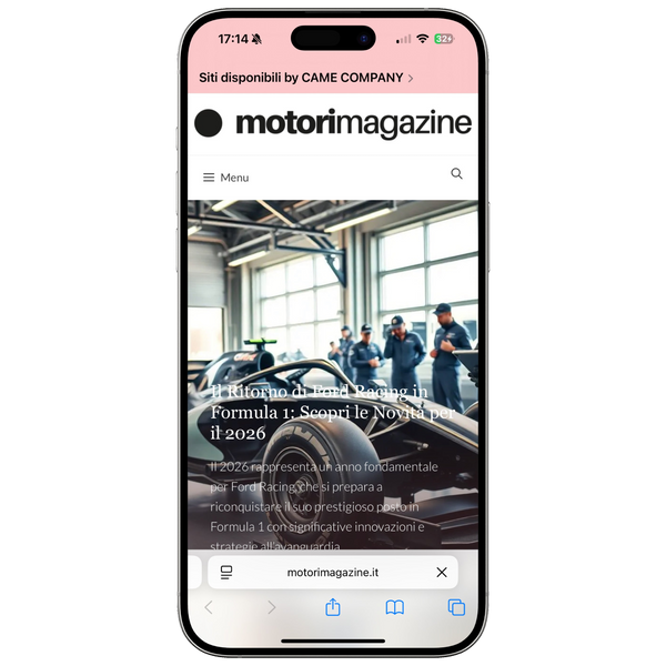 articolo su motorimagazine.it