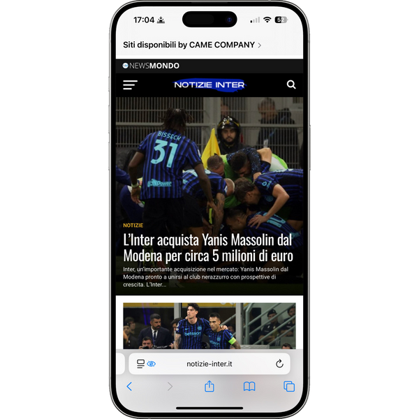 articolo su Notizie-inter.it