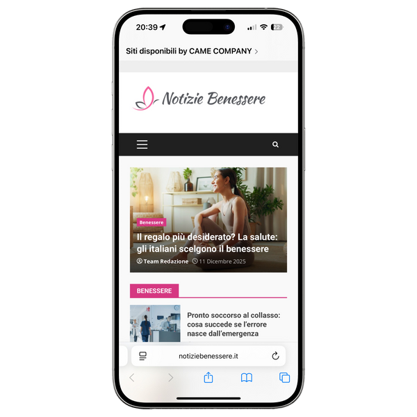 articolo su notiziebenessere.it