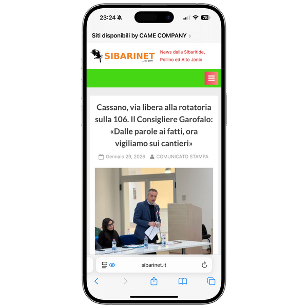 articolo su sibarinet.it