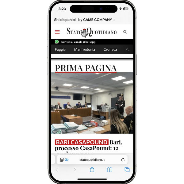 articolo su statoquotidiano.it