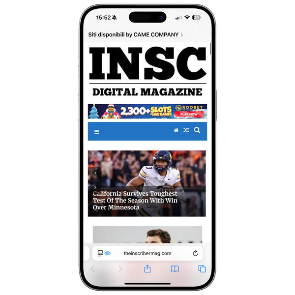 articolo su Theinscribermag.com