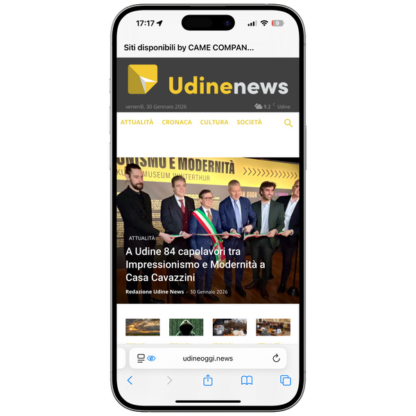 articolo su udineoggi.news