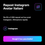 Repost Instagram avatar italiani - Repost Instagram Avatar Italiani