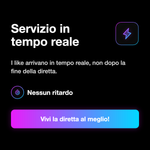 Like TikTok Live in tempo reale durante la diretta