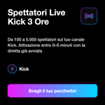 Spettatori live Kick 3 ore - Spettatori Live Kick 3 Ore