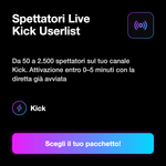 Spettatori live Kick userlist - Spettatori Live Kick Userlist