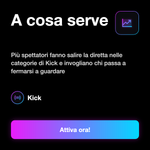 Spettatori live Kick - A cosa serve