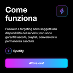 Follower Spotify Portogallo 🇵🇹 • Crescita Profilo - Come funziona: Follower e targeting sono soggetti alla disponibilità del servizio; non sono garantiti ascolti, playlist, conversioni o permanenza assoluta