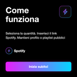 Follower Spotify Portogallo 🇵🇹 • Crescita Profilo - Come funziona: Seleziona la quantità. Inserisci il link Spotify. Mantieni profilo o playlist pubblici