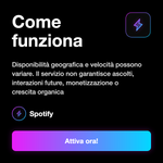 Follower Spotify Russia 🇷🇺 • Crescita Profilo - Come funziona: Disponibilità geografica e velocità possono variare. Il servizio non garantisce ascolti, interazioni future, monetizzazione o crescita organica