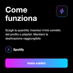 Follower Spotify Russia 🇷🇺 • Crescita Profilo - Come funziona: Scegli la quantità. Inserisci il link corretto del profilo o playlist. Mantieni la destinazione raggiungibile