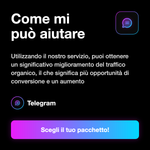 Telegram Boost Backlinks 🔗 • Link Building - Come mi può aiutare: Utilizzando il nostro servizio, puoi ottenere un significativo miglioramento del traffico organico, il che significa più opportunità di conversione e un aumento