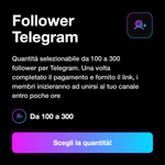 Membri Telegram India 🇮🇳✅💎 • India Members - Follower Telegram: Quantità selezionabile da 100 a 300 follower per Telegram. Una volta completato il pagamento e fornito il link, i membri inizieranno ad unirsi al tuo canale entro poche ore
