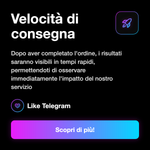 Telegram Poll / Vote / Likes 🗳️👍 • Interazioni - Velocità di consegna: Dopo aver completato l'ordine, i risultati saranno visibili in tempi rapidi, permettendoti di osservare immediatamente l'impatto del nostro servizio
