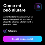 Visualizzazioni Telegram Russia 🇷🇺 • Russian Views - Come mi può aiutare: Aumentando le visualizzazioni, il tuo contenuto apparirà più popolare e attraente, attirando ulteriori utenti e potenziali clienti