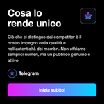 Membri Telegram USA 🇺🇸 • USA Members - Cosa lo rende unico: Ciò che ci distingue dai competitor è il nostro impegno nella qualità e nell’autenticità dei membri. Non offriamo semplici numeri, ma un pubblico genuino e attivo