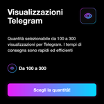 Visualizzazioni Telegram USA 🇺🇸 • USA Views - Visualizzazioni Telegram: Quantità selezionabile da 100 a 300 visualizzazioni per Telegram. I tempi di consegna sono rapidi ed efficienti