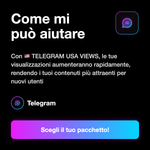 Visualizzazioni Telegram USA 🇺🇸 • USA Views - Come mi può aiutare: Con 🇺🇸 TELEGRAM USA VIEWS, le tue visualizzazioni aumenteranno rapidamente, rendendo i tuoi contenuti più attraenti per nuovi utenti