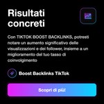 TikTok Boost Backlinks 🔗 • Link Building - Risultati concreti: Con TIKTOK BOOST BACKLINKS, potresti notare un aumento significativo delle visualizzazioni e dei follower, insieme a un miglioramento del tuo tasso di coinvolgimento