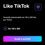 Like TikTok Brasile 🇧🇷 • pacchetti like con targeting Brasile