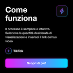 Visualizzazioni TikTok Italia Custom 🇮🇹 • come inserire il link video