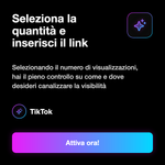 Visualizzazioni TikTok Italia Custom 🇮🇹 • scelta della quantità