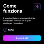 Like TikTok Live 🔴❤️ • Live Stream Likes - Come funziona: È semplice! Seleziona la quantità di like desiderata e fornisci il link al quale canalizzare l'erogazione