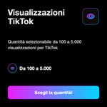 Spettatori TikTok Live 🔴 • Live Viewers - Visualizzazioni TikTok: Quantità selezionabile da 100 a 5.000 visualizzazioni per TikTok