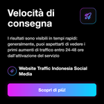 Traffico web Indonesia - requisiti e compatibilità