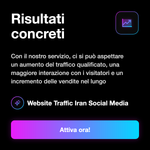 Traffico sito web Iran - informazioni servizio