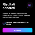 Traffico sito web Portogallo - informazioni servizio